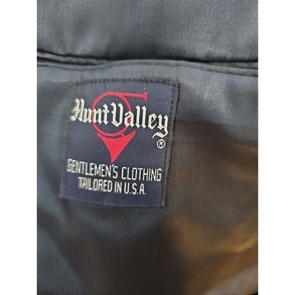 Vintage Hunt Valley Men's 42R Pure Wool Tweed Jacket Coat - Picture 6 of 9